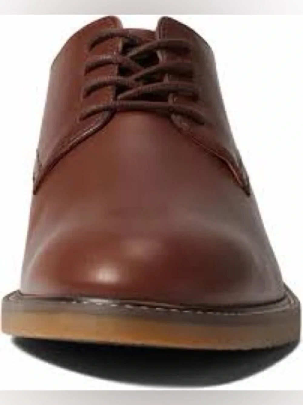 NEW!! Men’s Clarks Jaxen Low Lace Up Oxfords Tan Leather Size 7.5M
